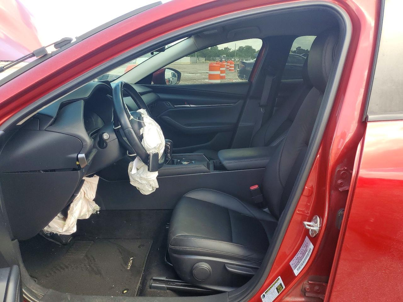 2020 Mazda 3 VIN JM1BPACL5L1171079 COPART salvage auction — Front End, TX - SALVAGE VEHICLE TITLE, sold $1,900 on 2026-07-09 (photo 7)