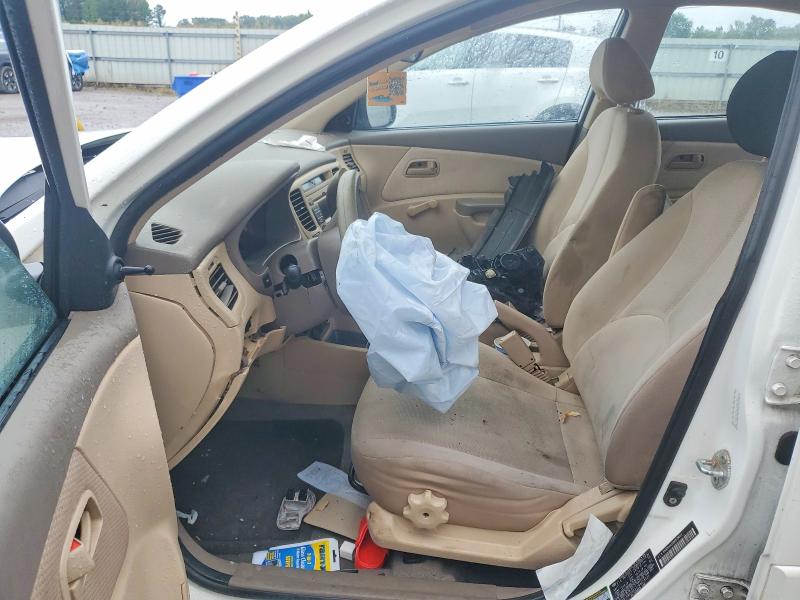 2011 Kia Rio VIN KNADH4A31B6873022 COPART salvage auction — FRONT END, AL - CERT OF TITLE-SALVAGE TITLE, sold $200 on 2026-07-30 (photo 7)