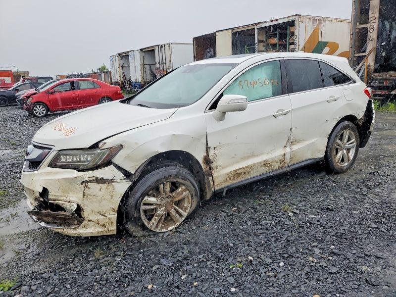 2016 Acura Rdx VIN 5J8TB4H31GL802211 COPART salvage auction — FRONT END, QC - IRRECUPERABLE, sold $1,250 on 2026-07-28 (photo 1)
