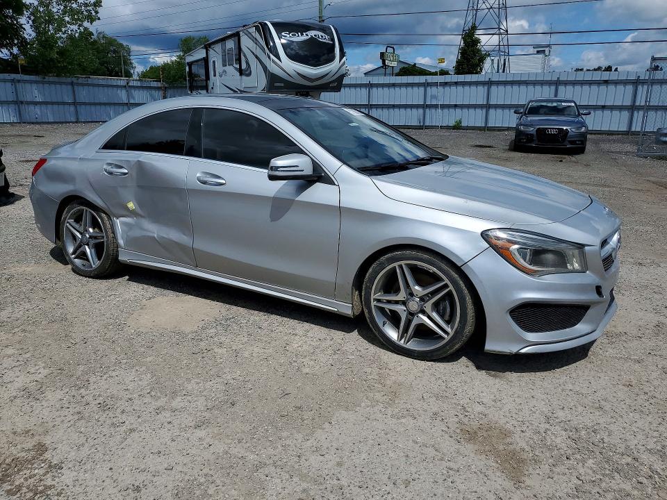 2014 Mercedes-benz VIN WDDSJ4GB9EN112221 COPART salvage auction — SIDE, On - Permit Salvage, sold $3,300 on 2026-07-16 (photo 4)