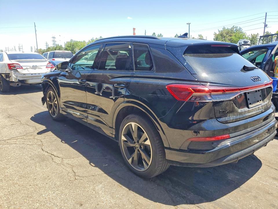 2025 Audi Q4 e-tron VIN WA1KUBFZ6SP066135 COPART salvage auction — FRONT END, Co - Public - Salvage Title, sold $11,400 on 2026-09-08 (photo 2)