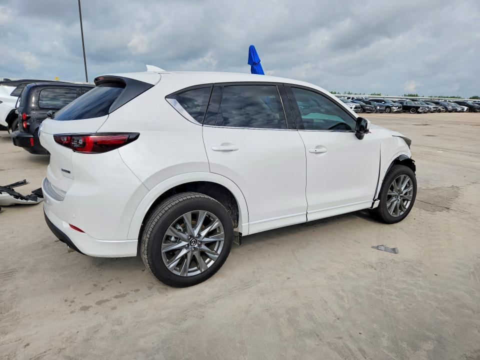2025 Mazda VIN JM3KFBEM9S0727274 COPART salvage auction — FRONT END, Tx - Salvage Vehicle Title, sold $6,800 on 2026-09-05 (photo 3)