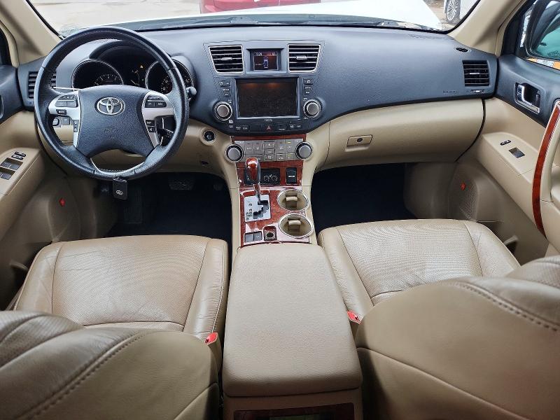2011 Toyota Highlander VIN 5TDYK3EH9BS047444 COPART salvage auction — FRONT END, La - Cert Of Title-Salvage, sold $5,300 on 2026-07-29 (photo 8)