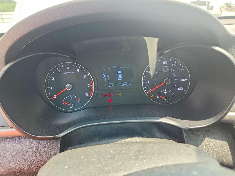 2016 Kia Optima VIN 5XXGT4L34GG019467 COPART salvage auction — MECHANICAL, Nc - Dealer Only Clean Title, sold $800 on 2026-07-22 (photo 9)