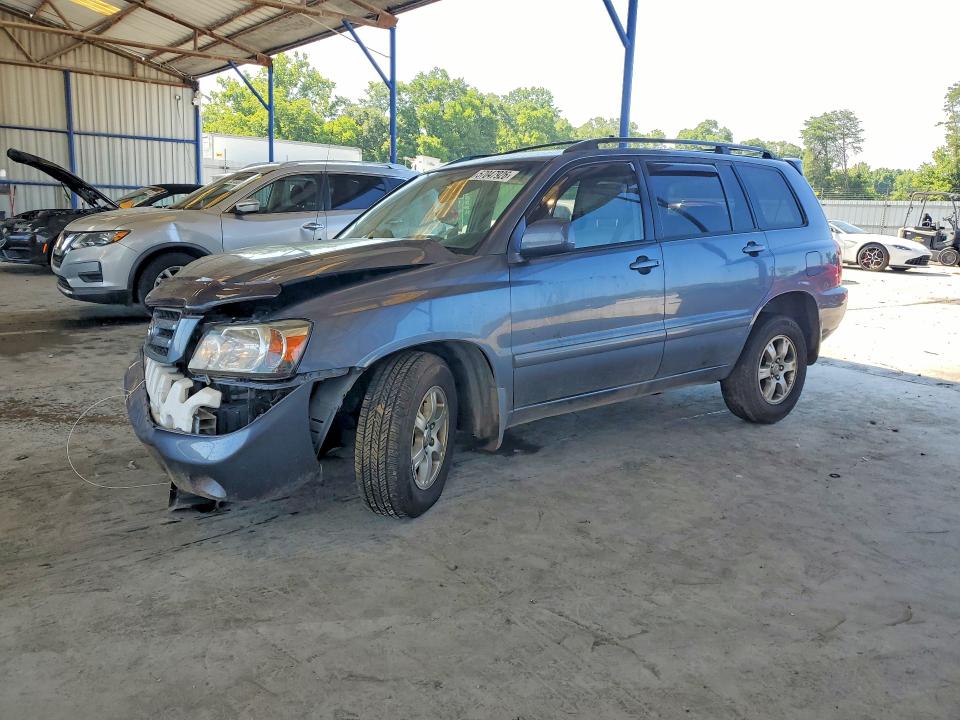 2006 Toyota Highlander VIN JTEDP21A660101757 COPART salvage auction — ROLLOVER, GA - CERT OF TITLE-SALVAGE, sold $600 on 2026-07-30 (photo 1)