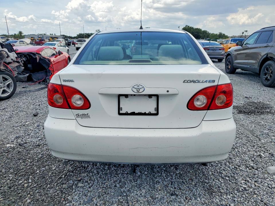 2007 Toyota Corolla VIN 1NXBR32E67Z873923 COPART salvage auction — MECHANICAL, FL - CERTIFICATE OF TITLE, sold $1,100 on 2026-07-10 (photo 6)