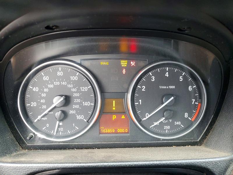 2008 BMW 3 series VIN WBAWV53518P078772 COPART salvage auction — FRONT END, Ca - Salvage Certificate, sold $400 on 2026-08-04 (photo 9)