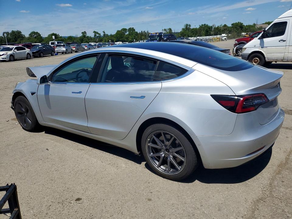 2018 Tesla VIN 5YJ3E1EAXJF045973 COPART salvage auction — FRONT END, Pa - Certificate Of Salvage, sold $4,500 on 2026-07-17 (photo 2)