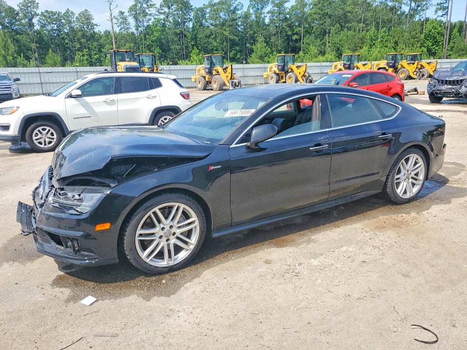 2016 Audi A7 VIN WAUWGAFC2GN105131 COPART salvage auction — FRONT END, Sc - Cert Of Title-Salvage, sold $2,200 on 2026-07-29 (photo 1)