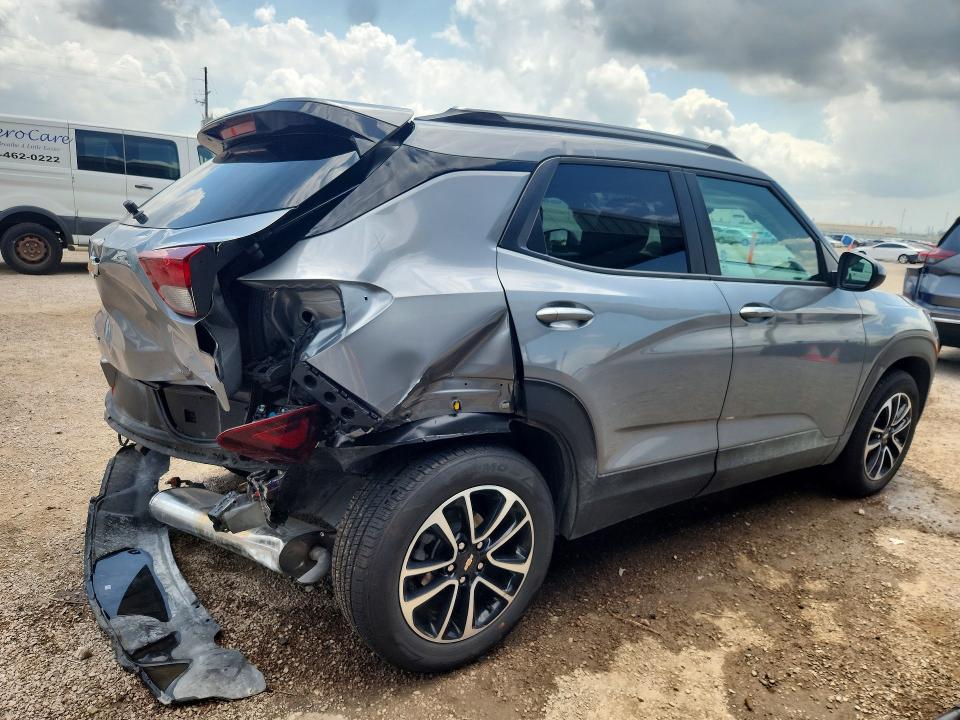 2026 Chevrolet Trailblazer VIN KL79MPSL9TB129484 COPART salvage auction — REAR END, TX - NONREPAIRABLE TITLE, sold $3,200 on 2026-07-08 (photo 3)