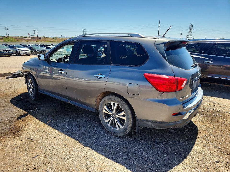 2017 Nissan Pathfinder VIN 5N1DR2MN6HC901985 COPART salvage auction — FRONT END, Az - Certificate Of Title, sold $450 on 2026-07-10 (photo 2)