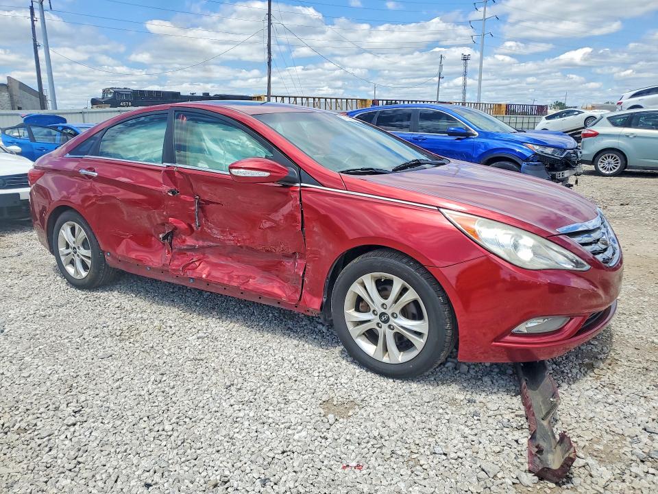 2011 Hyundai Sonata VIN 5NPEC4AB7BH308194 COPART salvage auction — SIDE, Oh - Cert Of Title-Salvage, sold $850 on 2026-07-24 (photo 4)