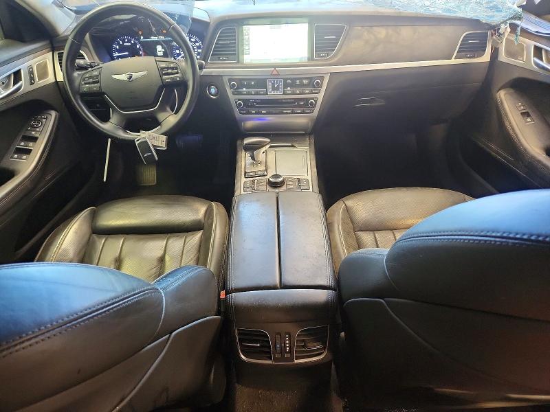 2018 Genesis G80 VIN KMHGN4JF2JU240702 COPART salvage auction — FRONT END, Mi - Cert Of Title-Rebuilt Salvage, sold $250 on 2026-07-27 (photo 8)