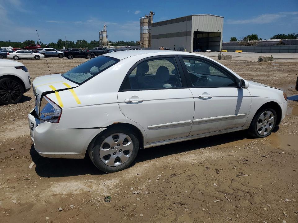 2009 Kia Spectra VIN KNAFE221395630931 COPART salvage auction — REAR END, MO - SALVAGE CERTIFICATE OF TITLE, sold $425 on 2026-07-02 (photo 3)