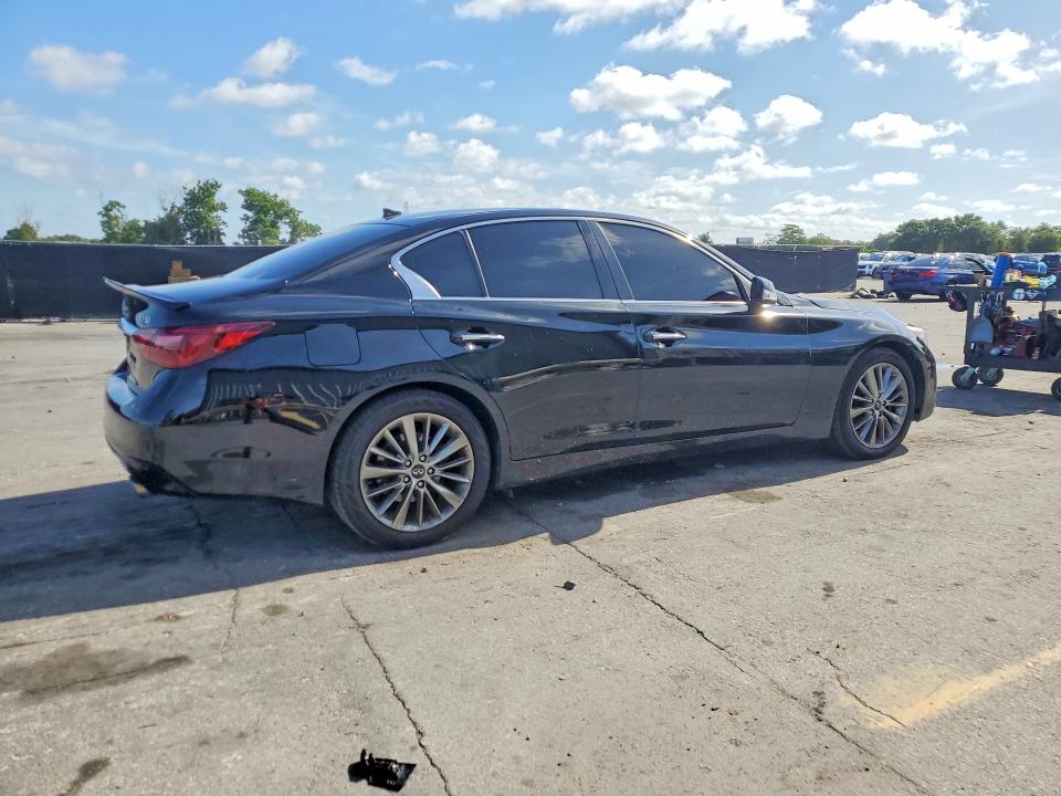 2018 Infiniti Q50 VIN JN1EV7AR4JM440619 COPART salvage auction — FRONT END, Fl - Cert Of Title Slvg Rebuildable, sold $15 on 2026-07-30 (photo 3)