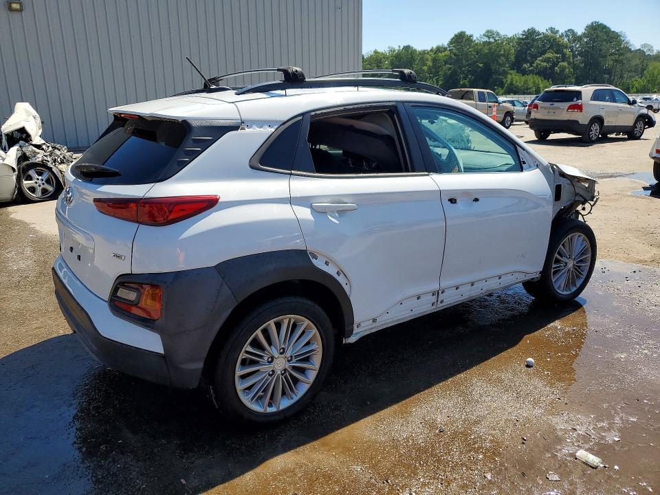 2021 Hyundai Kona VIN KM8K2CAA2MU601612 COPART salvage auction — FRONT END, Sc - Cert Of Title-Salvage, sold $3,500 on 2026-07-08 (photo 3)