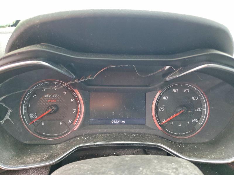 2021 Chevrolet Trailblazer VIN KL79MUSL8MB002841 COPART salvage auction — ROLLOVER, In - Certificate Of Title, sold $4,700 on 2026-07-30 (photo 9)