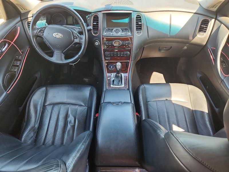 2010 Infiniti Ex35 VIN JN1AJ0HR5AM755484 COPART salvage auction — FRONT END, NJ - CERT OF TITLE-SALVAGE, sold $500 on 2026-07-27 (photo 8)