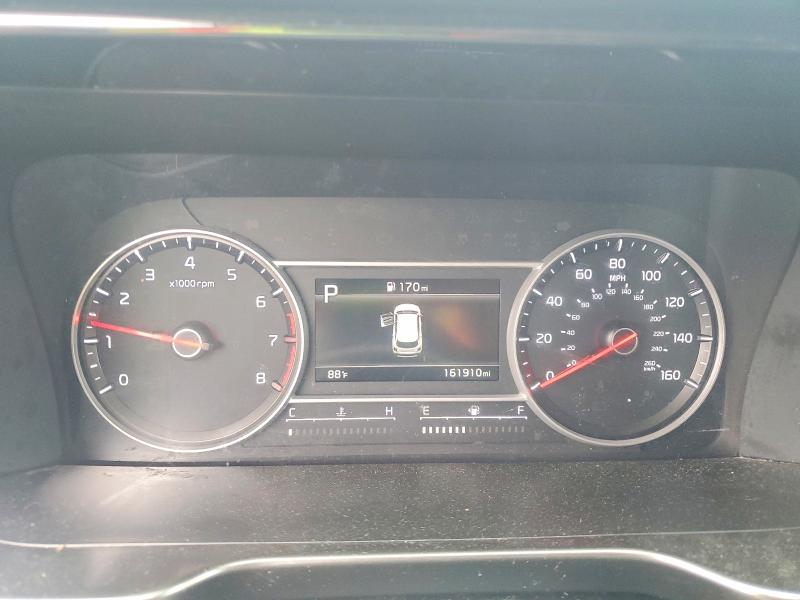 2021 Kia Sorento VIN 5XYRG4LC8MG026569 COPART salvage auction — REAR END, LA - CERT OF TITLE-SALVAGE, sold $1,800 on 2026-07-24 (photo 9)