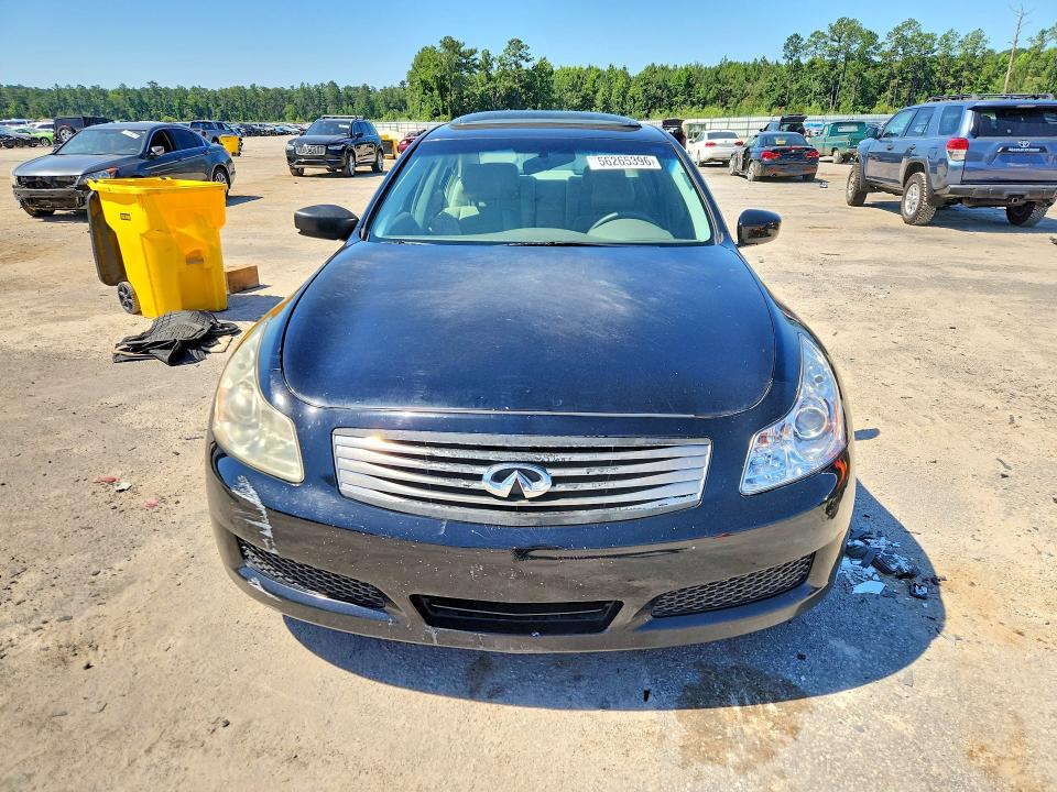 2009 Infiniti G VIN JNKCV61E09M301223 COPART salvage auction — SIDE, Sc - Cert Of Title-Salvage, sold $375 on 2026-07-27 (photo 5)