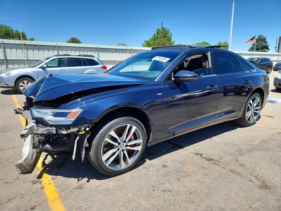 2019 Audi A6 VIN WAUK2AF25KN106495 COPART salvage auction — FRONT END, Co - Public - Salvage Title, sold $3,350 on 2026-07-27 (photo 1)