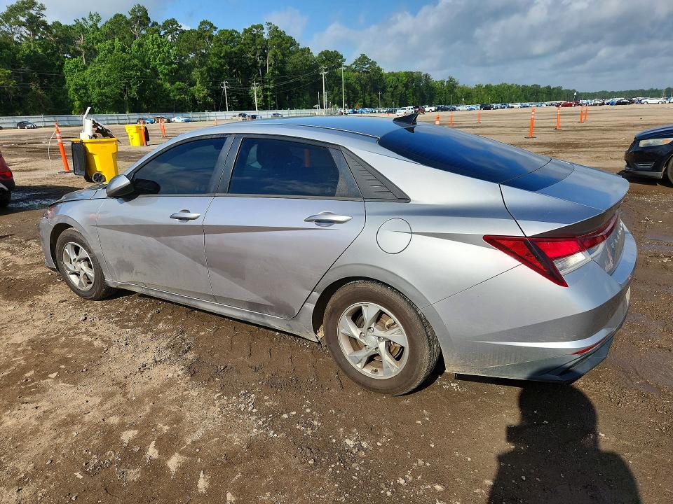 2021 Hyundai Elantra VIN 5NPLL4AG1MH048493 COPART salvage auction — FRONT END, Ms - Cert Of Title-Salvaged, sold $500 on 2026-07-24 (photo 2)