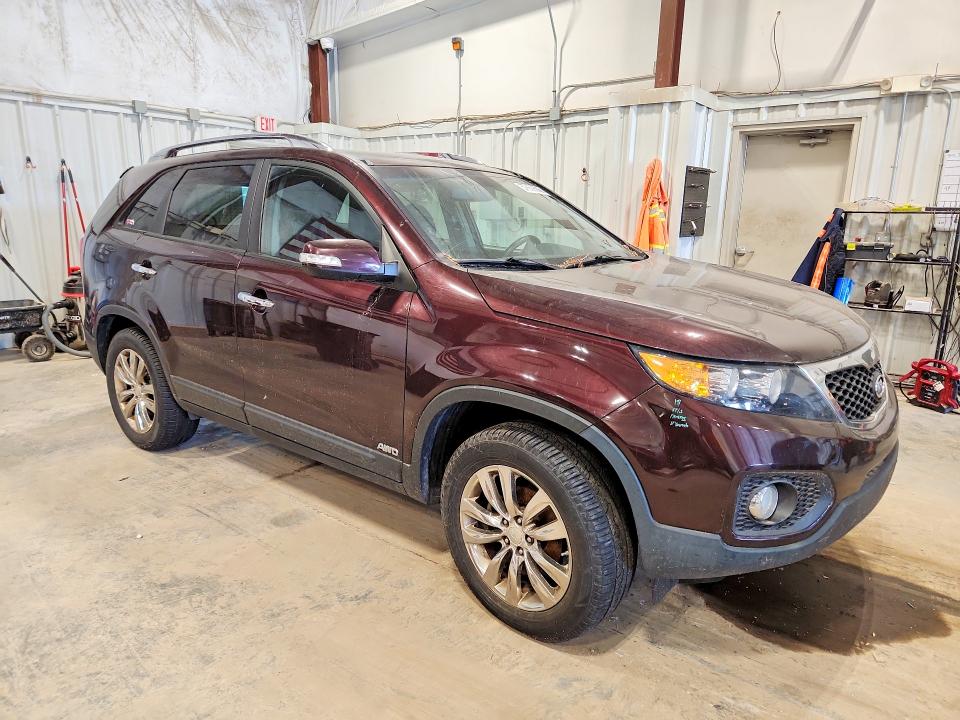2011 Kia Sorento VIN 5XYKUDA21BG183071 COPART salvage auction — FRONT END, Wi - Certificate Of Title, sold $725 on 2026-07-08 (photo 4)