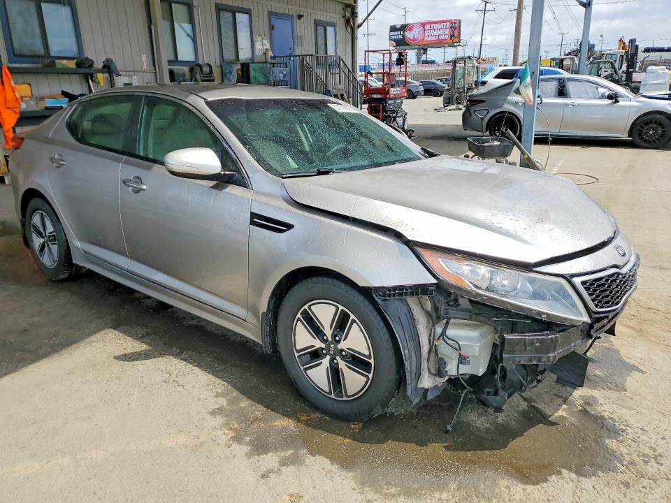 2012 Kia VIN KNAGM4AD4C5021837 COPART salvage auction — FRONT END, Ca - Salvage Certificate, sold $425 on 2026-07-02 (photo 4)