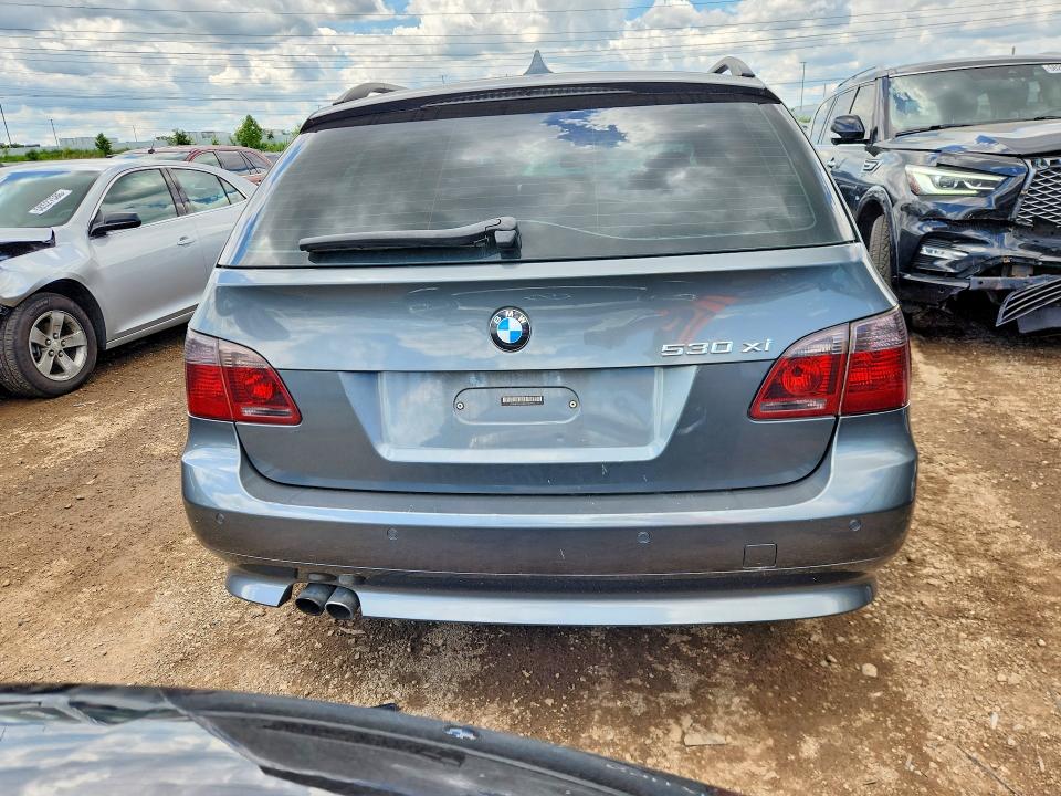 2006 BMW 5er VIN WBANN73556CN02983 COPART salvage auction — FRONT END, Il - Salvage Certificate, sold $675 on 2026-07-21 (photo 6)