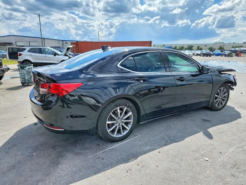 2018 Acura Tlx VIN 19UUB1F33JA009551 COPART salvage auction — FRONT END, FL - CERT OF TTL-REBUILT&SLVG RBLD, sold $1,050 on 2026-07-02 (photo 3)