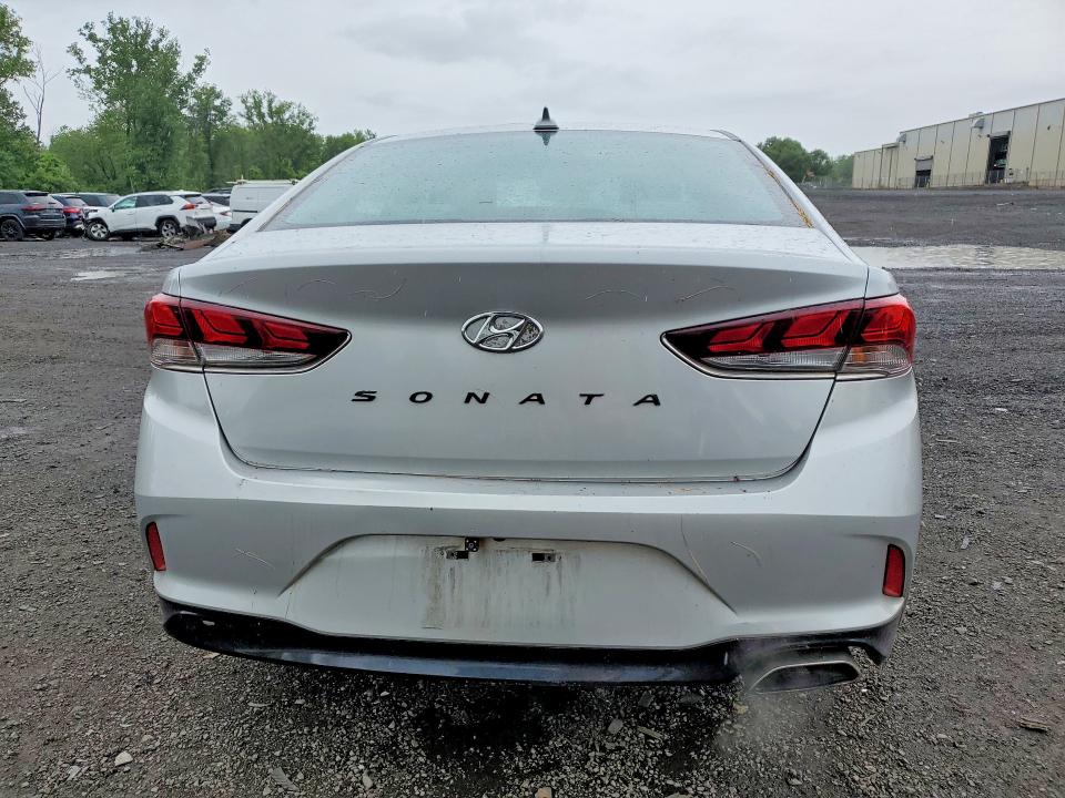 2018 Hyundai Sonata VIN 5NPE34AF4JH659338 COPART salvage auction — FRONT END, CT - CERT OF TITLE-SALVAGE, sold $1,100 on 2026-07-02 (photo 6)