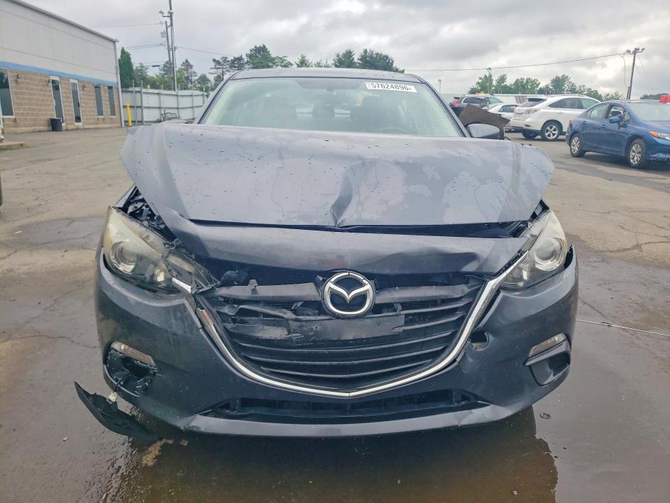 2014 Mazda 3 VIN JM1BM1U72E1195174 COPART salvage auction — REAR END, Ct - Cert Of Title-Salvage, sold $600 on 2026-07-31 (photo 5)