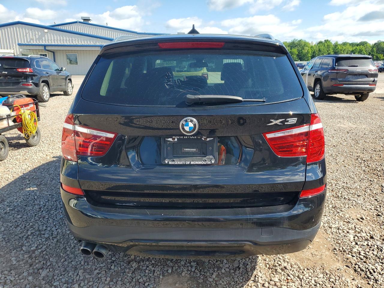 2017 BMW X3 VIN 5UXWX9C51H0D99287 COPART salvage auction — Mechanical, NY - CERTIFICATE OF TITLE, sold $4,350 on 2026-07-01 (photo 6)