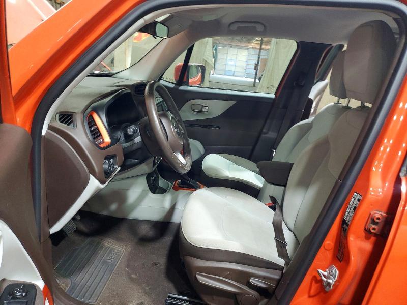 2015 Jeep Renegade VIN ZACCJBBT9FPB37292 COPART salvage auction — REAR END, Tn - Salvage Certificate, sold $1,800 on 2026-07-30 (photo 7)