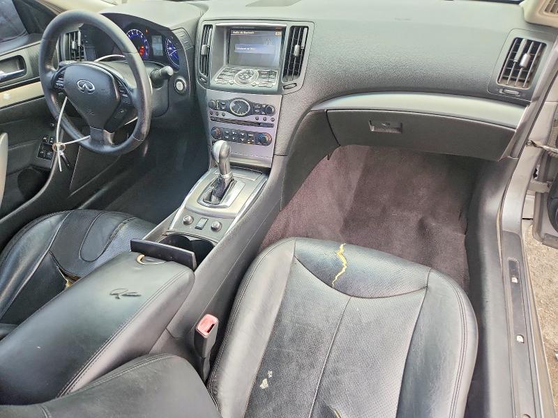 2011 Infiniti G37 VIN JN1CV6EL2BM262590 COPART salvage auction — ALL OVER, Ca - Salvage Certificate, sold $1,000 on 2026-07-07 (photo 8)
