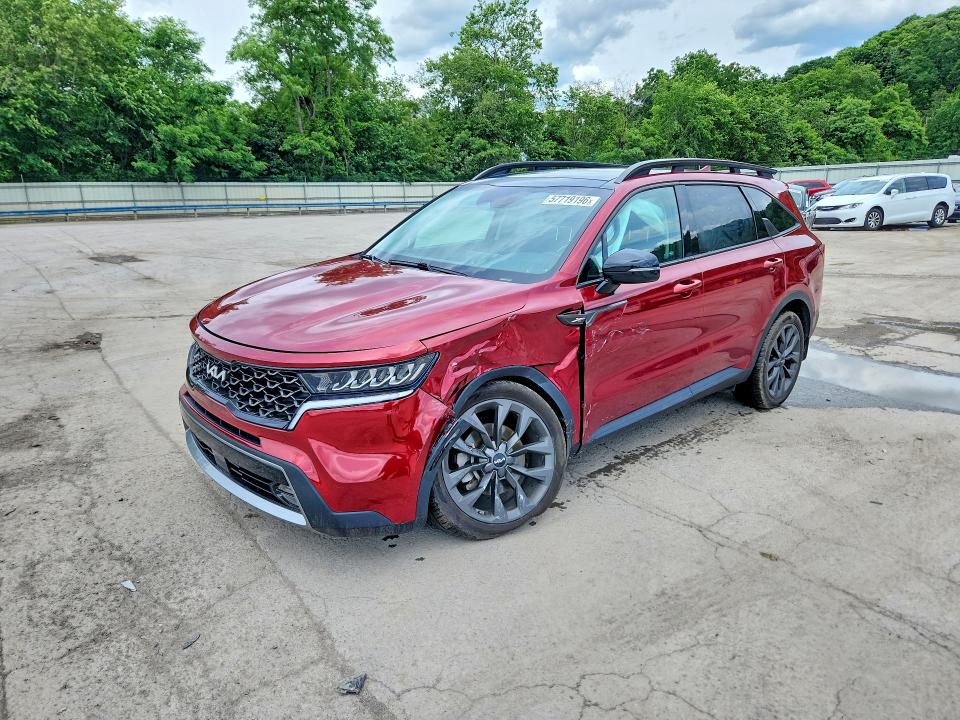 2022 Kia Sorento VIN 5XYRHDLF9NG134482 — COPART salvage auction photo