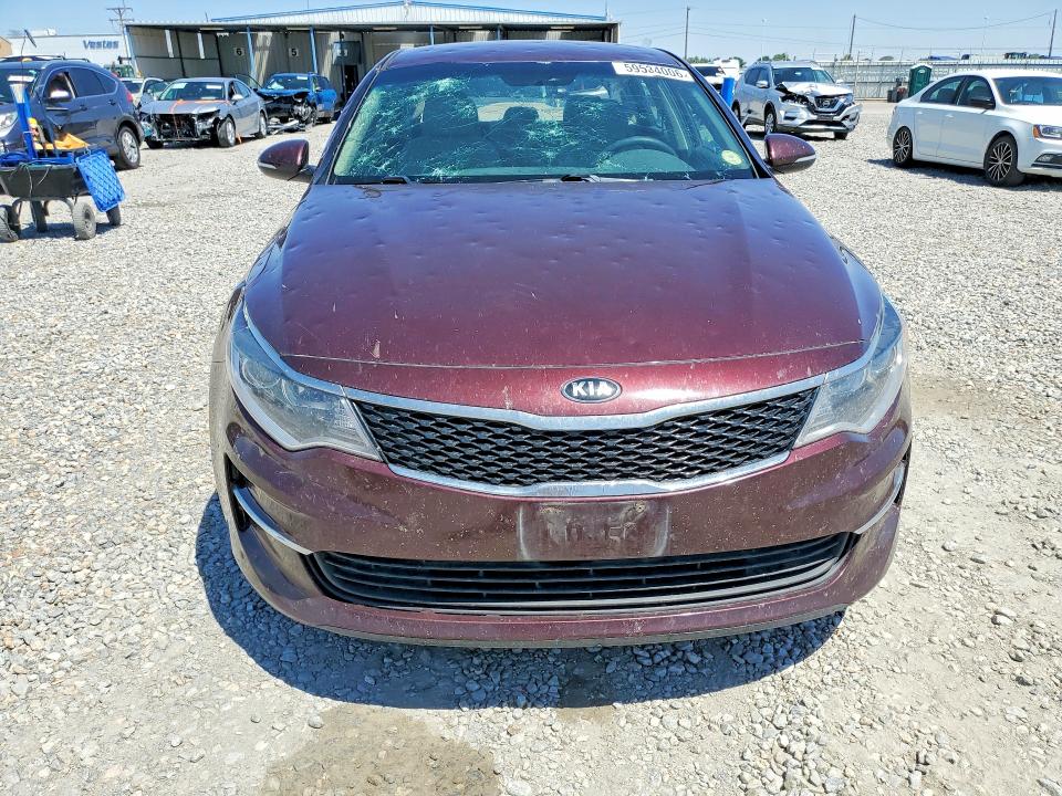 2018 Kia Optima VIN 5XXGT4L38JG229920 COPART salvage auction — HAIL, Co - Certificate Of Title, sold $2,450 on 2026-07-21 (photo 5)