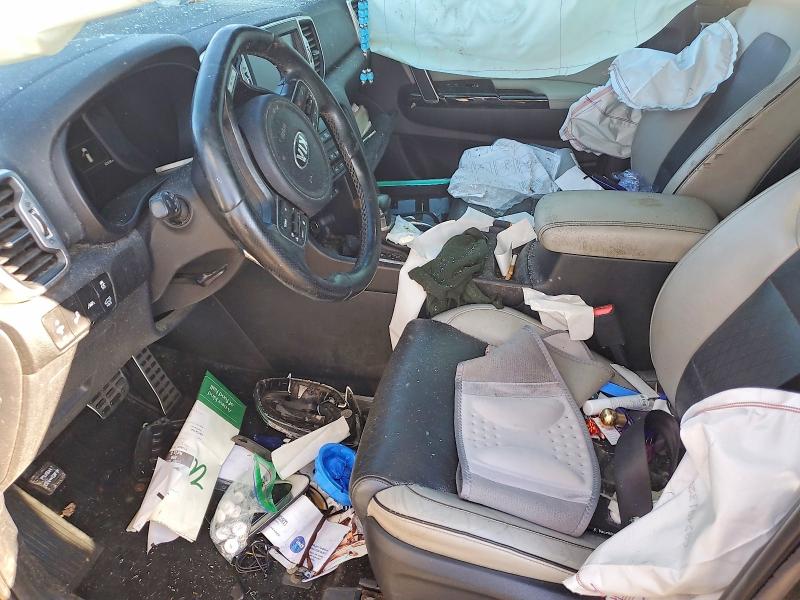 2017 Kia Sportage VIN KNDPRCA60H7094750 COPART salvage auction — ROLLOVER, Pa - Certificate Of Salvage, sold $1,950 on 2026-07-10 (photo 7)