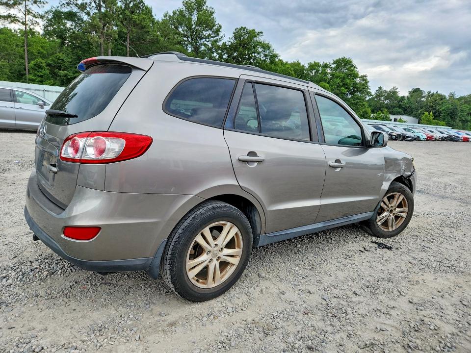 2012 Hyundai Santa fe VIN 5XYZH4AG2CG108010 COPART salvage auction — FRONT END, GA - CERT OF TITLE-SALVAGE, sold $1,550 on 2026-07-07 (photo 3)