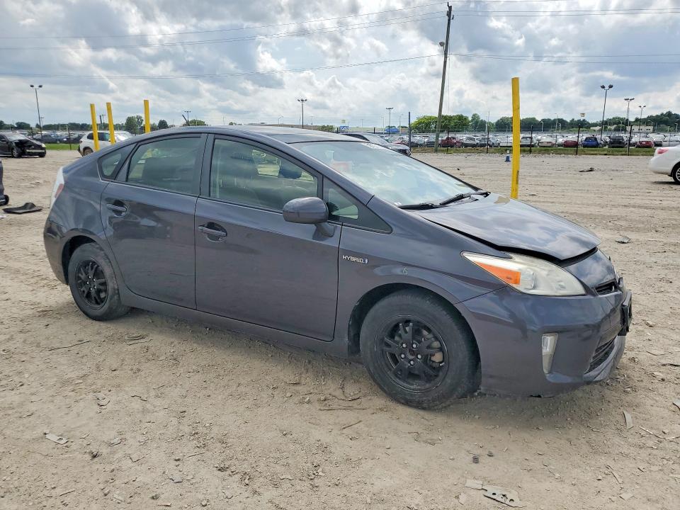 2012 Toyota Prius VIN JTDKN3DU5C1550091 COPART salvage auction — FRONT END, In - Cert Of Title-Salvage Title, sold $1,350 on 2026-07-17 (photo 4)