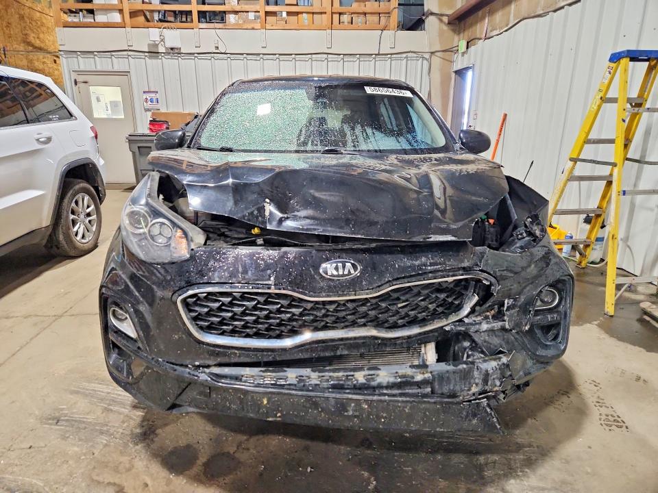 2021 Kia Sportage VIN KNDPMCAC3M7941727 COPART salvage auction — FRONT END, Ak - Bill Of Sale- Salvage, sold $500 on 2026-07-21 (photo 5)