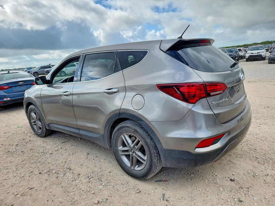 2018 Hyundai Santa fe VIN 5XYZT3LB7JG538977 COPART salvage auction — SIDE, Tx - Salvage Vehicle Title, sold $2,100 on 2026-07-02 (photo 2)