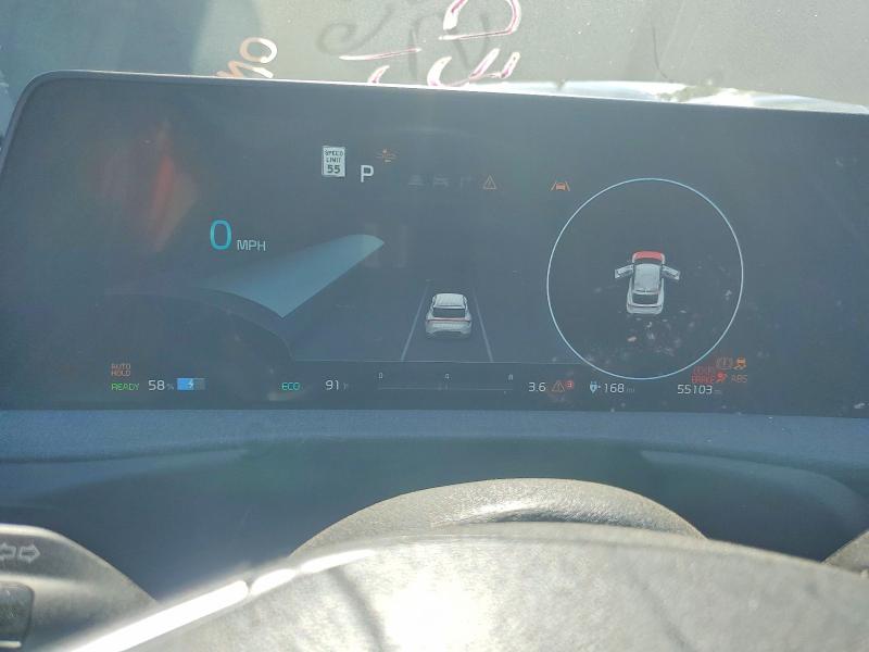 2023 Kia Ev6 VIN KNDC34LA3P5604848 COPART salvage auction — UNDERCARRIAGE, CA - NON-REPAIRABLE VEHICLE CERT, sold $2,750 on 2026-07-13 (photo 9)