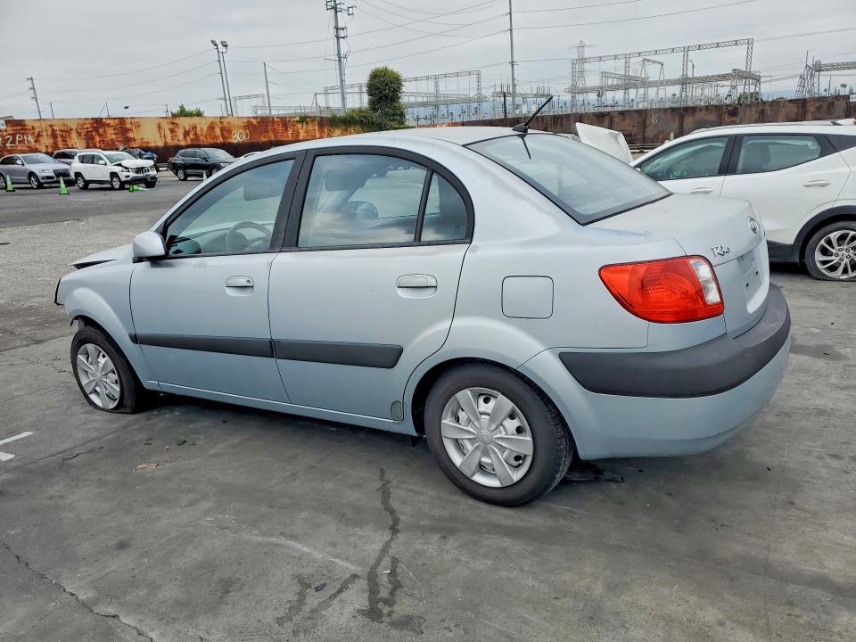 2006 Kia Rio VIN KNADE123366150123 COPART salvage auction — FRONT END, CA - SALVAGE CERTIFICATE, sold $275 on 2026-07-29 (photo 2)