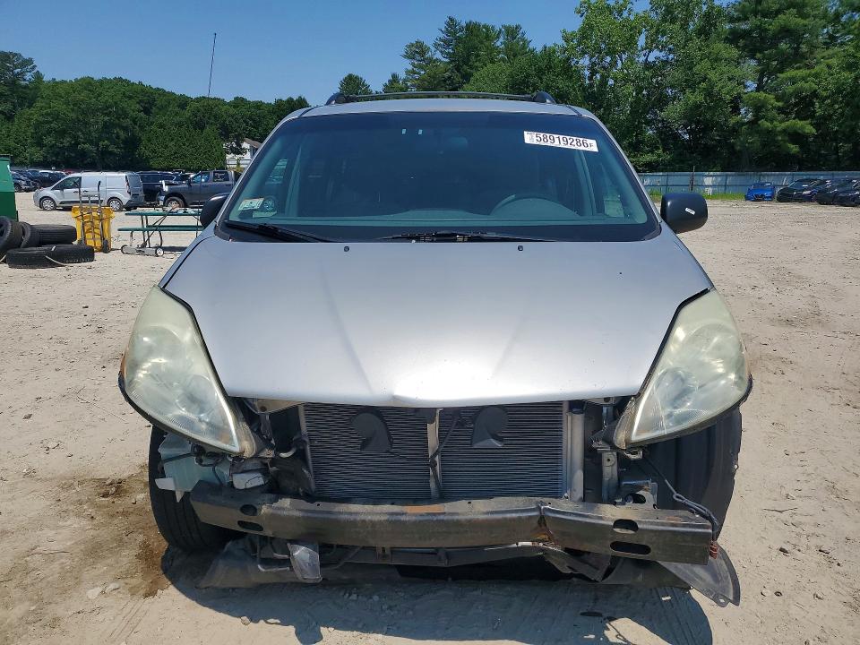 2006 Toyota Sienna VIN 5TDZA23C56S447743 COPART salvage auction — FRONT END, Ma - Cert Of Title-Parts Only Salva, sold $925 on 2026-07-20 (photo 5)