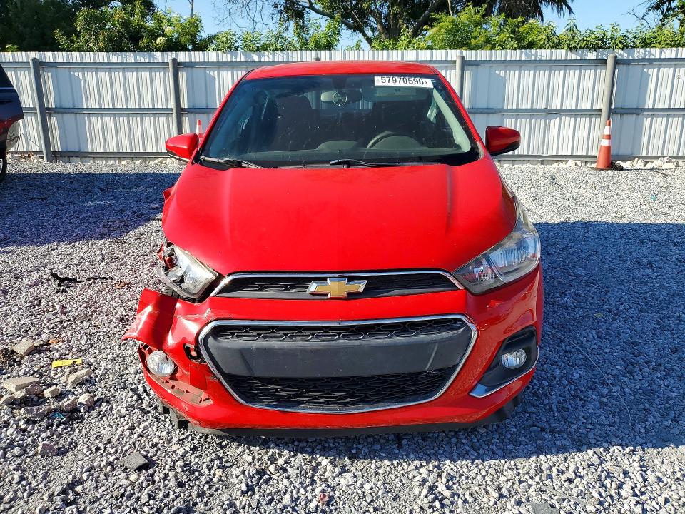 2016 Chevrolet VIN KL8CD6SA1GC637961 COPART salvage auction — FRONT END, Fl - Certificate Of Destruction, sold $1,200 on 2026-07-06 (photo 5)