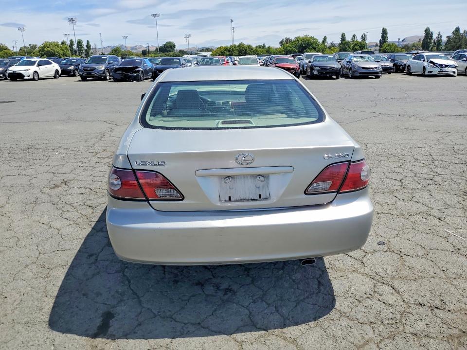 2004 Lexus Es 330 VIN JTHBA30GX45003998 COPART salvage auction — FRONT END, Ca - Salvage Certificate, sold $325 on 2026-07-06 (photo 6)