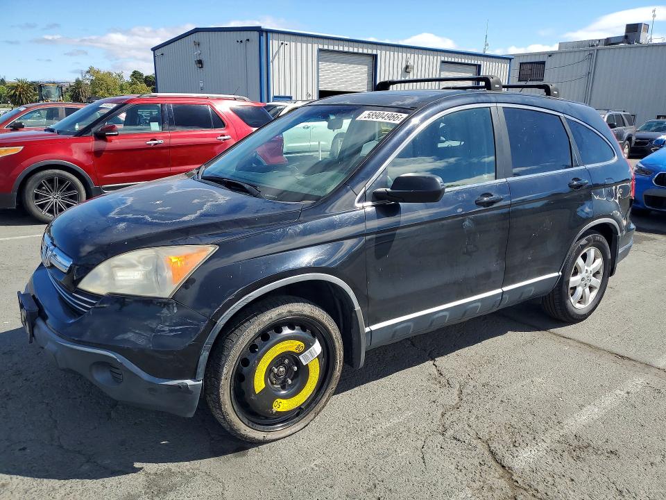 2008 Honda Cr-v VIN JHLRE48738C051300 COPART salvage auction — FRONT END, CA - SALVAGE CERTIFICATE, sold $1,150 on 2026-07-24 (photo 1)