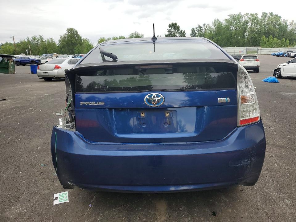2010 Toyota Prius VIN JTDKN3DU0A0159286 COPART salvage auction — SIDE, OR - SALVAGE TITLE CERTIFICATE, sold $1,050 on 2026-07-27 (photo 6)