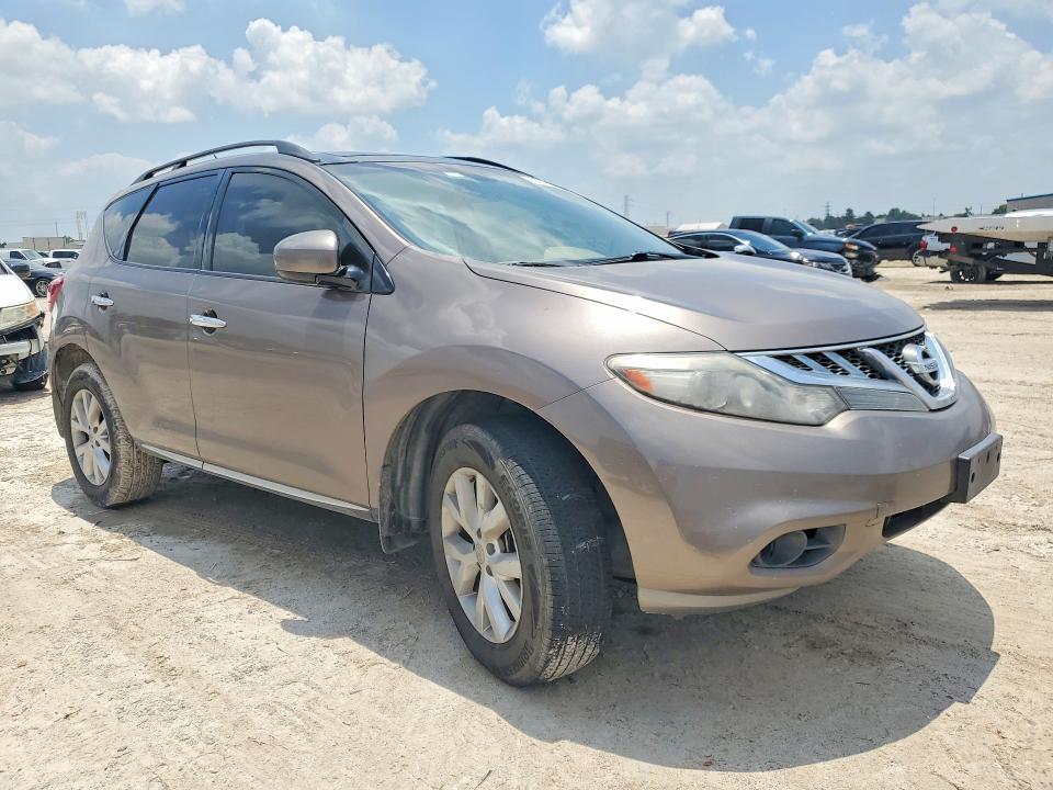 2011 Nissan Murano VIN JN8AZ1MU0BW050768 COPART salvage auction — REAR END, Tx - Salvage Vehicle Title, sold $675 on 2026-07-24 (photo 4)